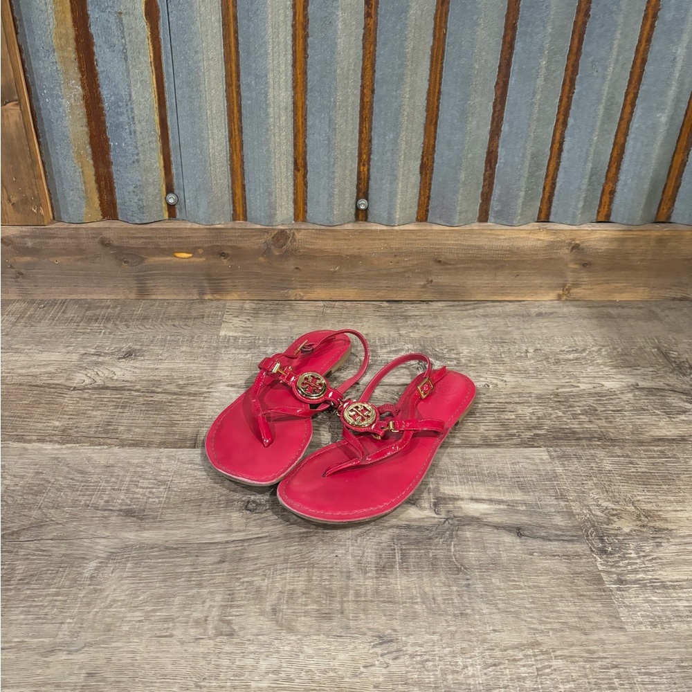 Tory Burch Hot Pink Sandals